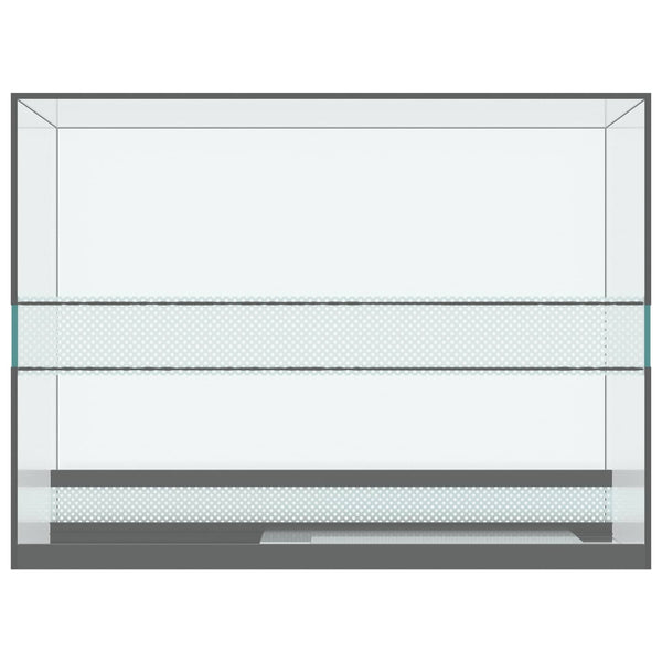 vidaXL Terrarium with Storage Transparent 40 x 30 x 30 cm Glass