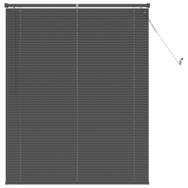 Venetian Jalousie Silber Grau 150x120cm