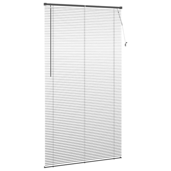 Silber Graue PVC Jalousie 213x110cm