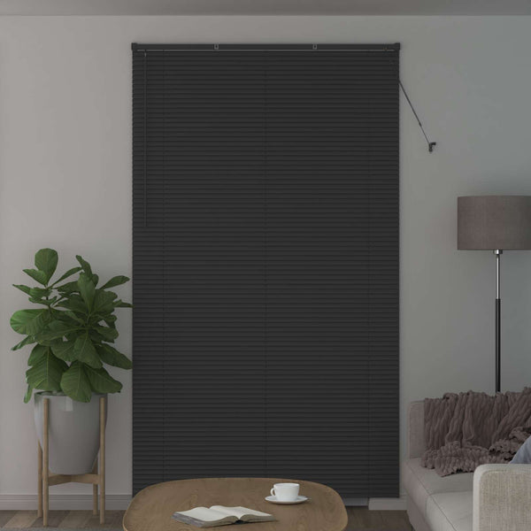 Silber Graue PVC Jalousie 213 x 130 cm