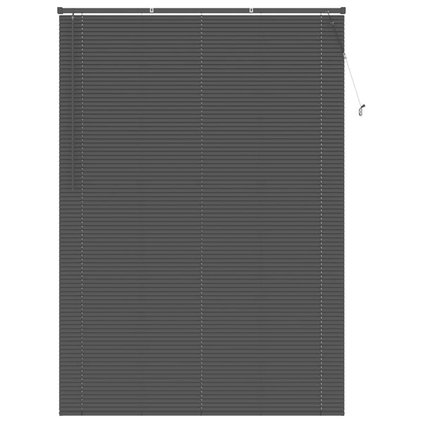 Silber Grau PVC Jalousie 213x150cm
