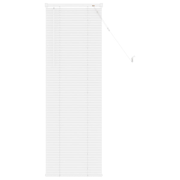 Weiße PVC Jalousie 150 x 50 cm