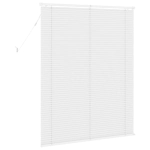 Weiße PVC Jalousie 150 x 120 cm