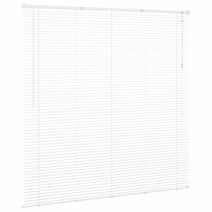Weiße PVC Jalousie 150 x 130 cm