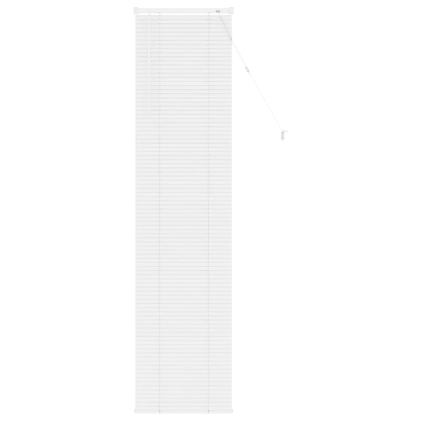 Weiße PVC Jalousie 213 x 60 cm