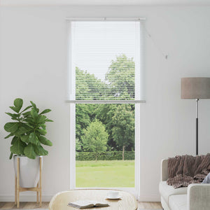 vidaXL Venetian Blind White 213 x 90 cm PVC