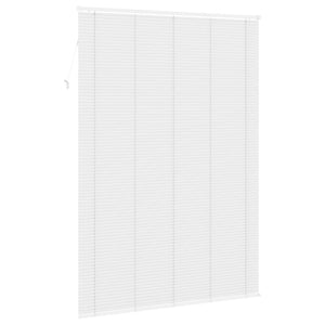 vidaXL Venetian Blind White 213 x 140 cm PVC