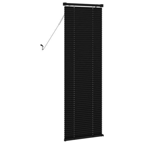 vidaXL Venetian Blind Black 150 x 40 cm PVC