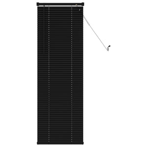 vidaXL Venetian Blind Black 150 x 40 cm PVC