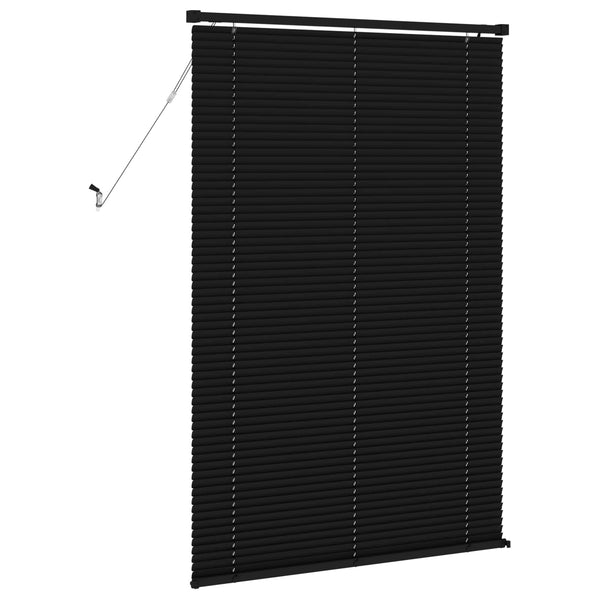 vidaXL Venetian Blind Black 150 x 70 cm PVC