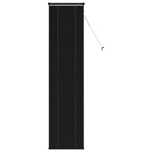 vidaXL Venetian Blind Black 213 x 50 cm PVC