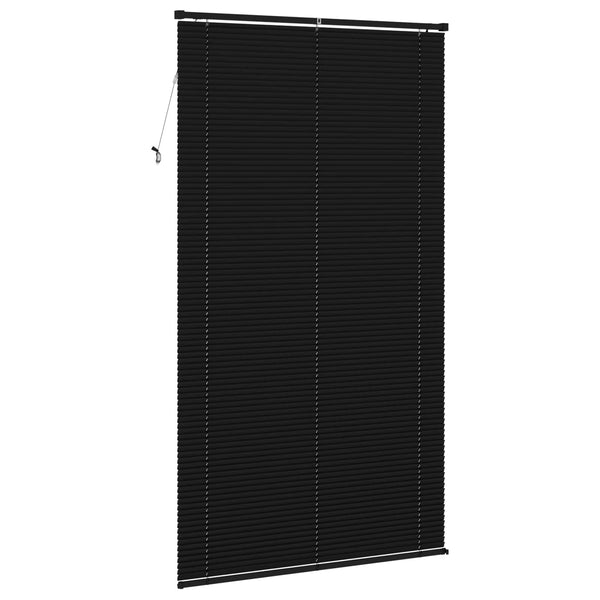 vidaXL Venetian Blind Black 213 x 110 cm PVC