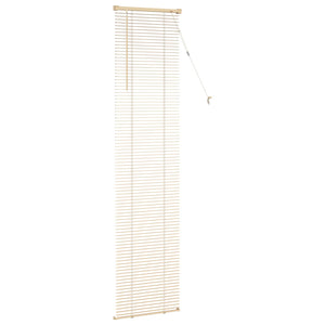vidaXL Venetian Blind Light Brown with Pattern 213 x 40 cm PVC
