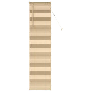 vidaXL Venetian Blind Light Brown with Pattern 213 x 40 cm PVC