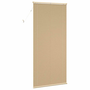 vidaXL Venetian Blind Light Brown with Pattern 213 x 70 cm PVC