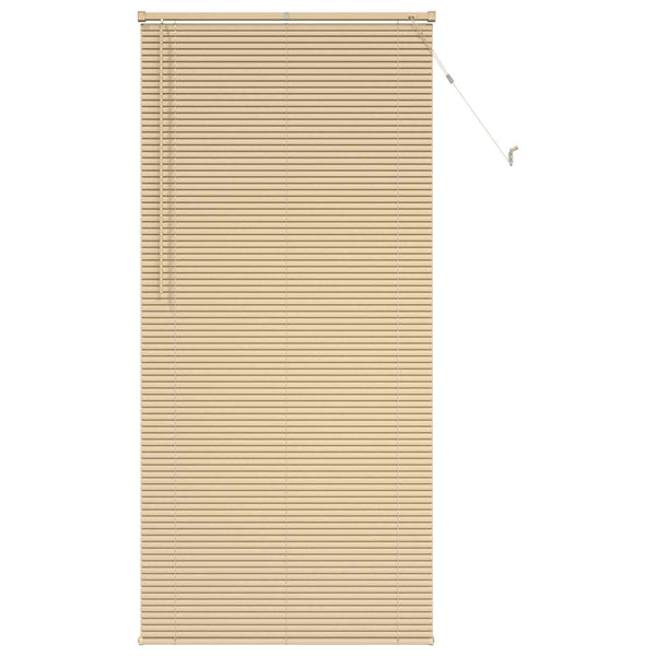 vidaXL Venetian Blind Light Brown with Pattern 213 x 70 cm PVC