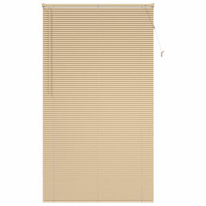vidaXL Venetian Blind Light Brown with Pattern 213 x 120 cm PVC