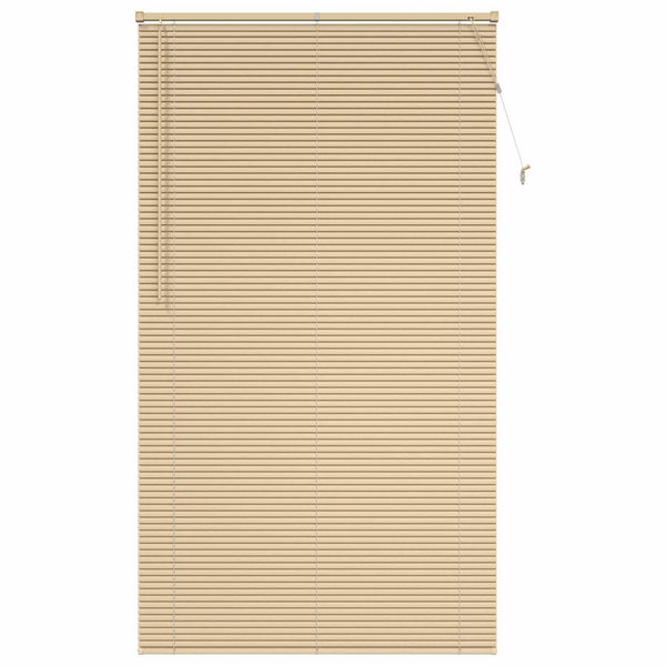 vidaXL Venetian Blind Light Brown with Pattern 213 x 120 cm PVC