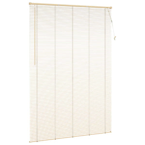 vidaXL Venetian Blind Light Brown with Pattern 213 x 140 cm PVC