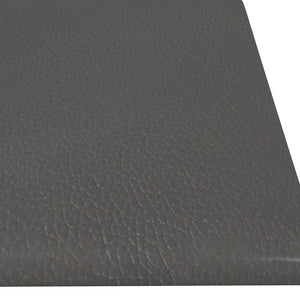 vidaXL Wall Headboards 12 pcs Grey 60 x 15 cm Fabric