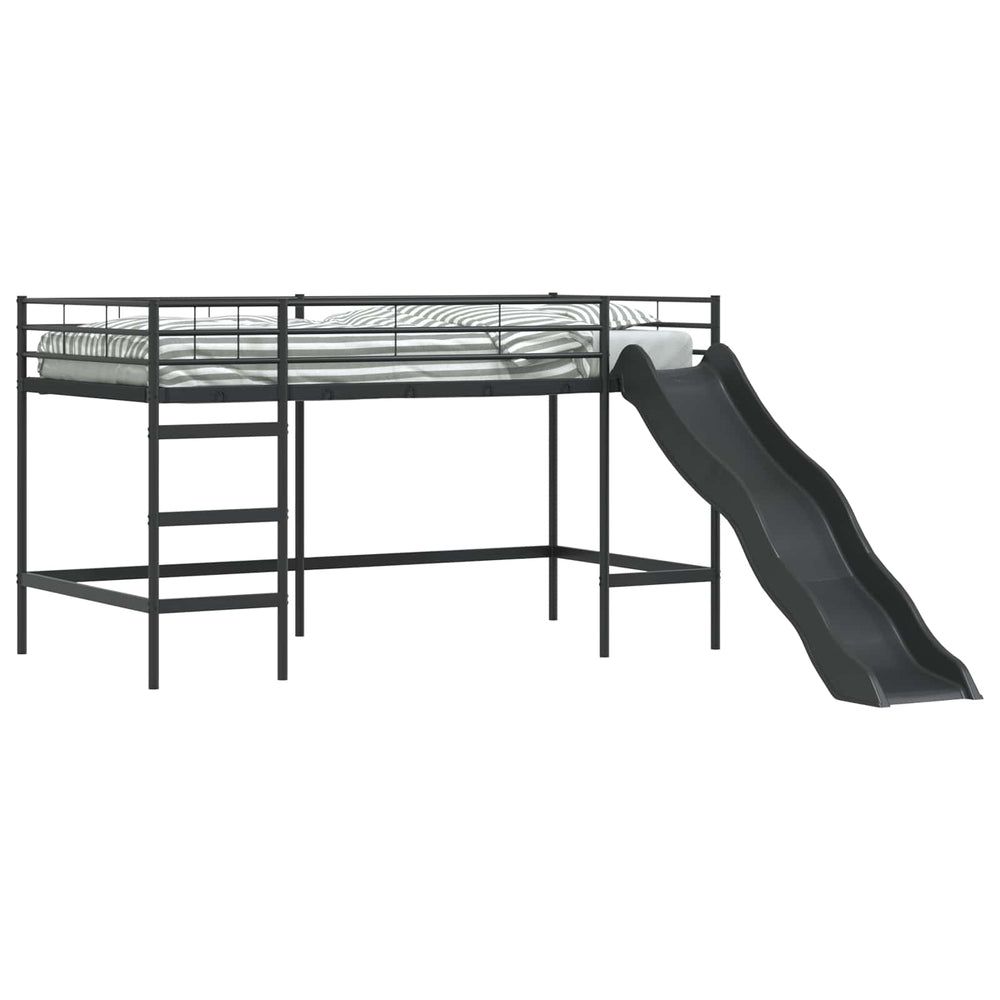 Kinder Hochbett mit Rutsche 90x200 cm