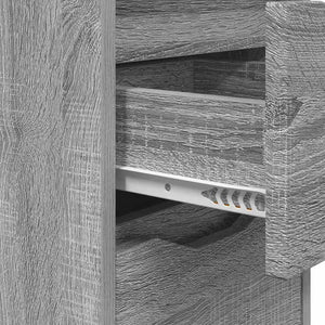 Nachttisch Graues Sonoma 30,5 cm