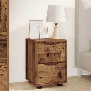 Nachttisch Altholz 30,5x30x43cm