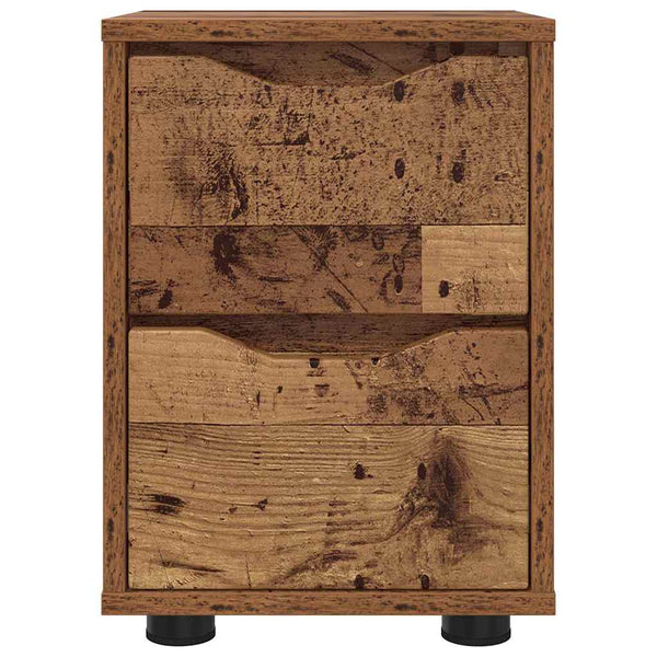 Nachttisch Altholz 30,5x30x43cm