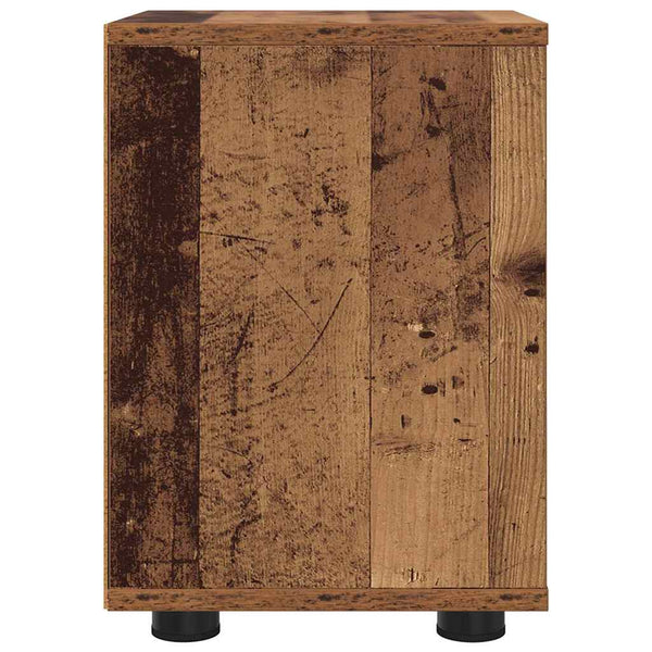 Nachttisch Altholz 30,5x30x43cm