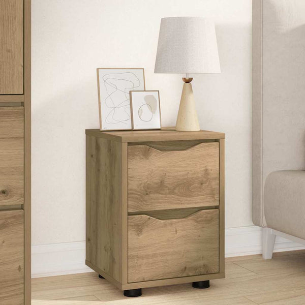 Nachttische 2er Set Artisan Eiche
