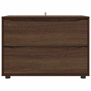 Aufbewahrungsschrank Braun Eichen-Optik 80x48x57 cm