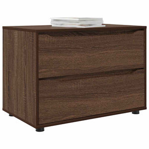 Aufbewahrungsschrank Braun Eichen-Optik 80x48x57 cm