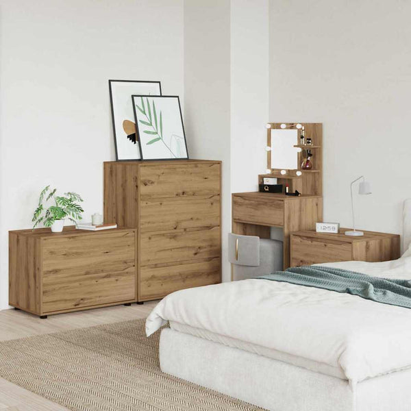Aufbewahrungsschrank Artisan Eiche 80x48x57 cm
