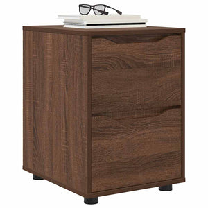Aufbewahrungsschrank Braun Eichen-Optik