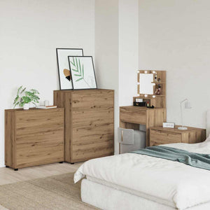 Aufbewahrungsschrank Artisan Eiche 80x31x81cm
