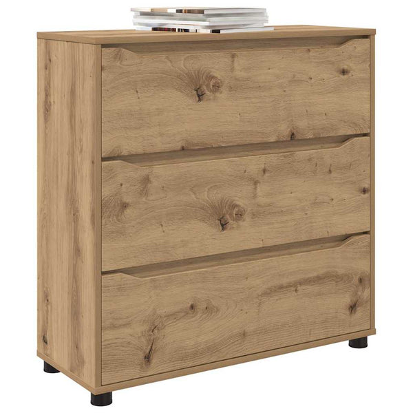 Aufbewahrungsschrank Artisan Eiche 80x31x81cm