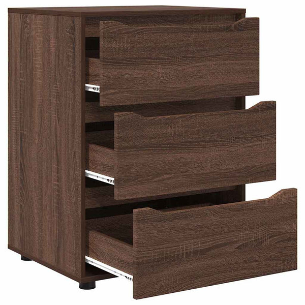 vidaXL Storage Cabinet Brown Oak Look 60 x 48 x 81 cm