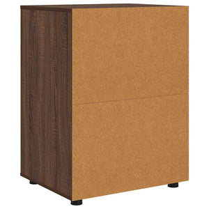 vidaXL Storage Cabinet Brown Oak Look 60 x 48 x 81 cm