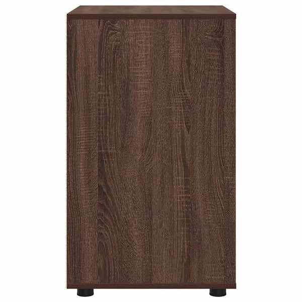 vidaXL Storage Cabinet Brown Oak Look 60 x 48 x 81 cm