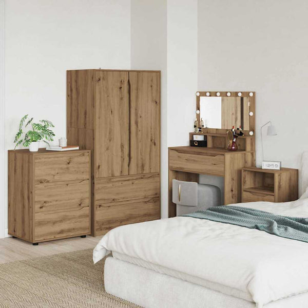 vidaXL Storage Cabinet Artisan Oak 60 x 48 x 81 cm