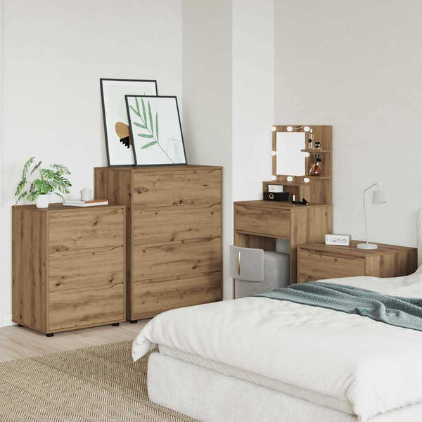 vidaXL Storage Cabinet Artisan Oak 60 x 48 x 81 cm