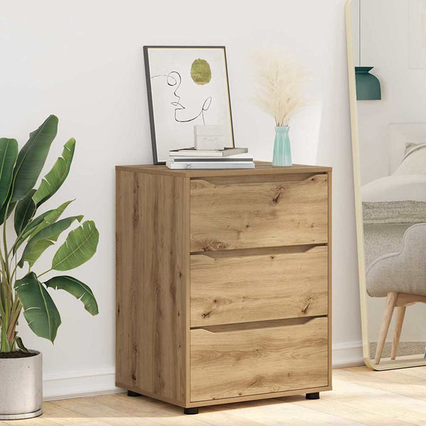 vidaXL Storage Cabinet Artisan Oak 60 x 48 x 81 cm