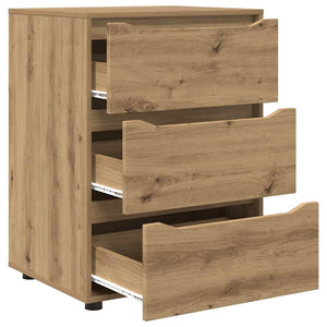 vidaXL Storage Cabinet Artisan Oak 60 x 48 x 81 cm