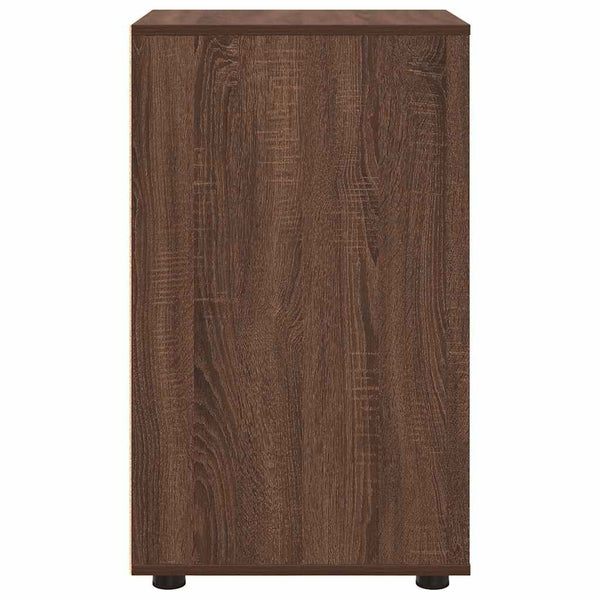 Aufbewahrungsschrank Braun Eichenoptik 40x48x81cm