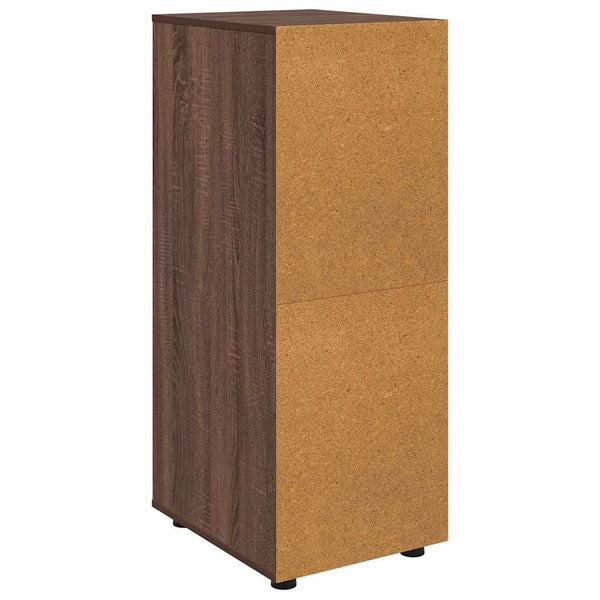 Aufbewahrungsschrank Braun Eichen-Optik 40x48x105 cm