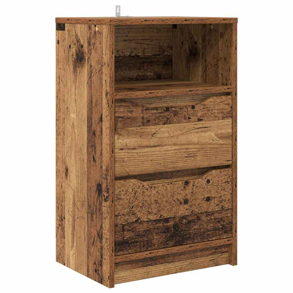 Nachttisch Altholz 40x30 cm