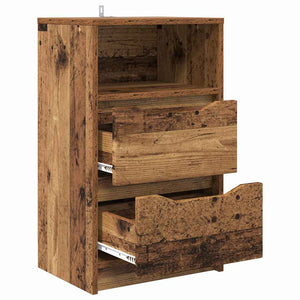 Nachttisch Altholz 40x30 cm