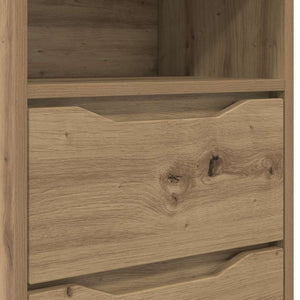 Nachttische 2er-Set Artisan Eiche