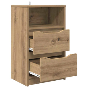 Nachttische 2er-Set Artisan Eiche