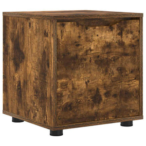 vidaXL Bathroom Cabinet Smoked Oak 40.5 x 40 x 44 cm